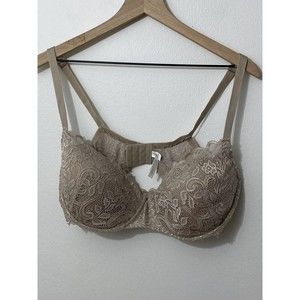 Gillian O’Malley Lace Bra Nude 40DD Underwire